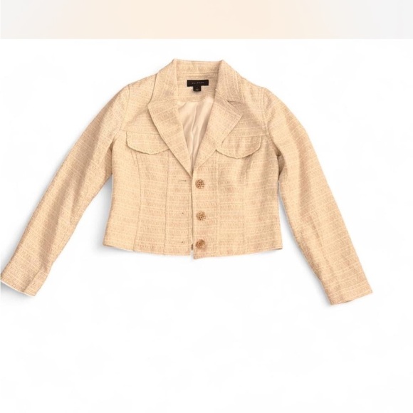 Halogen Jackets & Blazers - Halogen Beige Textured Blazer